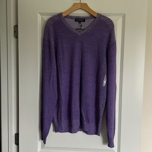 ROUNDTREE & YORKE SWEATER TOP SIZE L MSRP $69.50 NWT